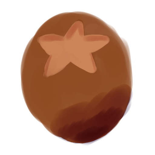 bread bowl with a star